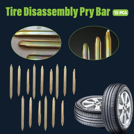 15pcs Heavy Duty Tire Removal Tool Kit Bicycle for Tire Repair Maintenance