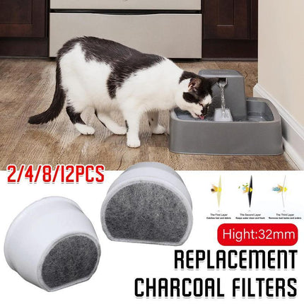 Replacement Charcoal Filters Compatible Petsafe Drinkwell Pet Fountain Filter - Aimall