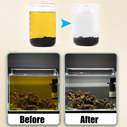 Premium Aquarium Filter Media Activated Carbon Water Filtration for Fish Tanks