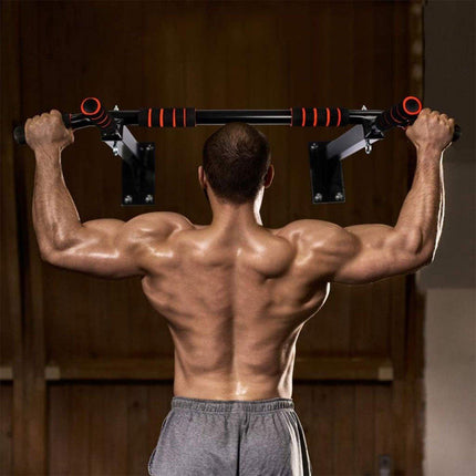 Wall Mounted Pull Chin Up Bar Home Gym Training Workout Dip Bar Exercise Fitness