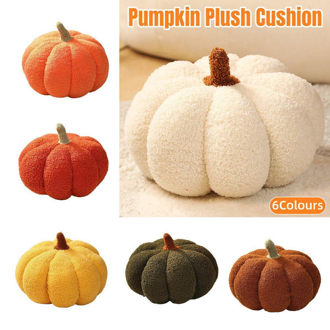 Soft Plush Pumpkin Pillow Cushion Sofa Living Room Bay Window Decor Indoor Toy
