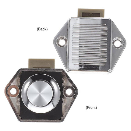 5PCS Cabinet Door Lock Push Button Latch Small Hanger Lock for Camper Caravan