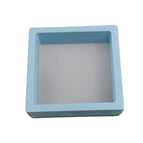 Light Blue 7*7*2cm