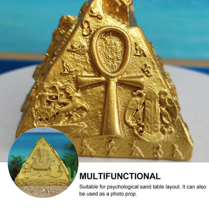 Pyramid Sandbox Sand Accessories Mausoleum Building Model for Creative Play