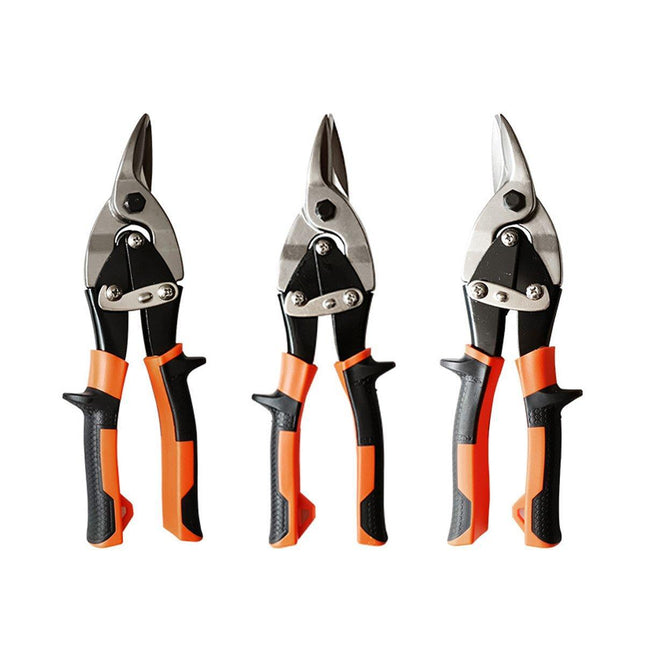 250mm Aviation Tin Snip Heavy Duty Metal Cutting Shears Industrial Scissors Tool