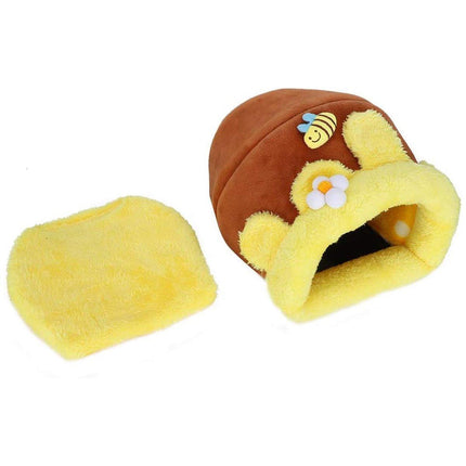 Wear-resistant Pet Bird Nest Cotton Padded Small Animal Bed Cozy Honeypot Design