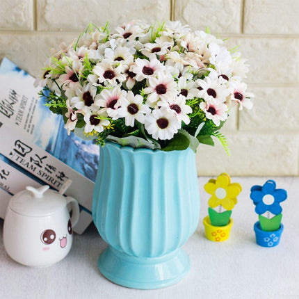6pcs High End Artificial Flowers for Home Decoration Realistic Faux Floral