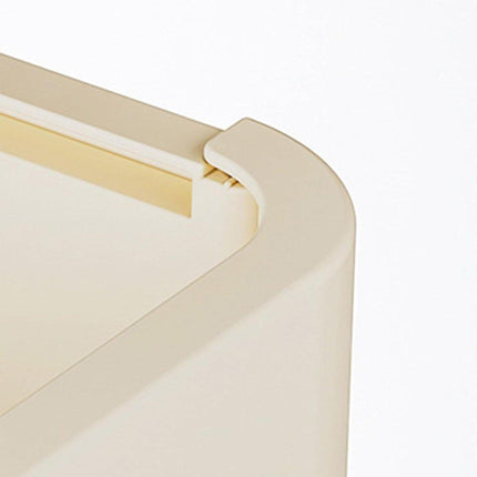 Wall Mounted Folding Wastebasket Space Saving for Kitchen Bathroom Household Use