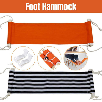 Foot Hammock Under Desk Hanging Office Footrest for Comfortable Leg Support