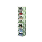 7/8 Tier Shoe Rack Multi Layer Foldable Plastic Home Doorway Storage Organizer