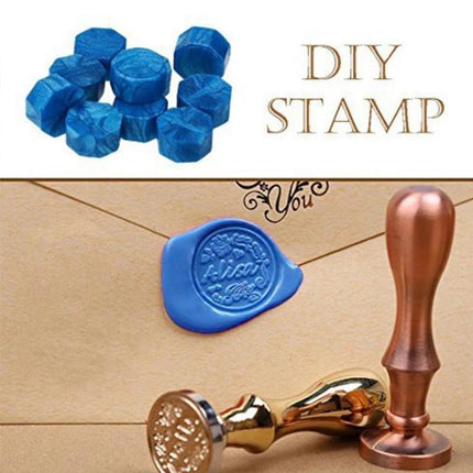 600 X Colour Sealing Wax Mix Metallic Stick Beads Stamp Seal Candle Envelope VIC - Aimall