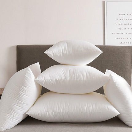 2pcs High Quality Square Pillow Inserts Soft Cushion Fillers Hotel Grade Use