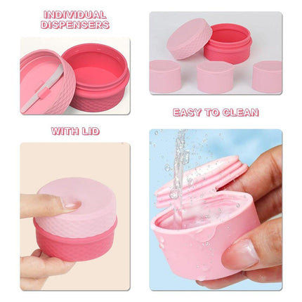 Silicone Jewelry Storage Box Portable Travel Packaging Outdoor Organizer