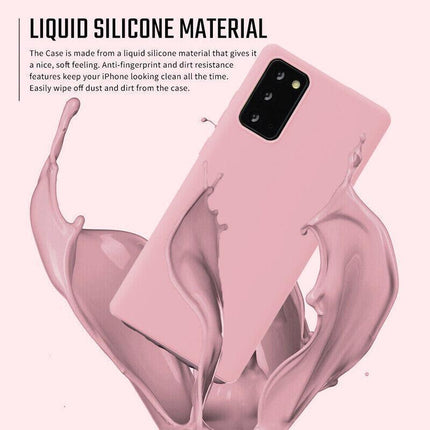 Light Pink Shockproof Cover Slim Case for Samsung S21 S10 S20 Plus Ultra FE Note20 - Aimall