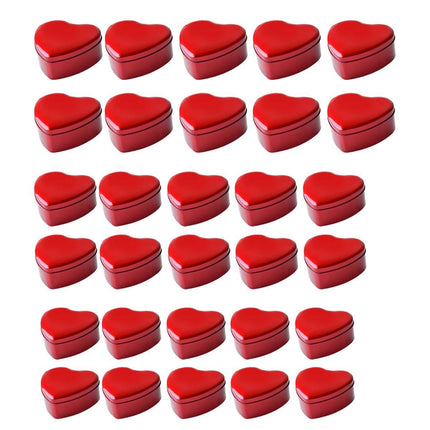 10pcs Iron Box Wedding Candy Boxes Tea Storage Durable Party Favor Containers