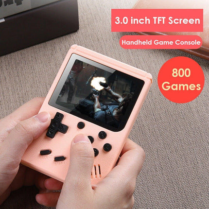 Handheld Retro Game Console 800+ Classic Games Portable Player for Kids Adults