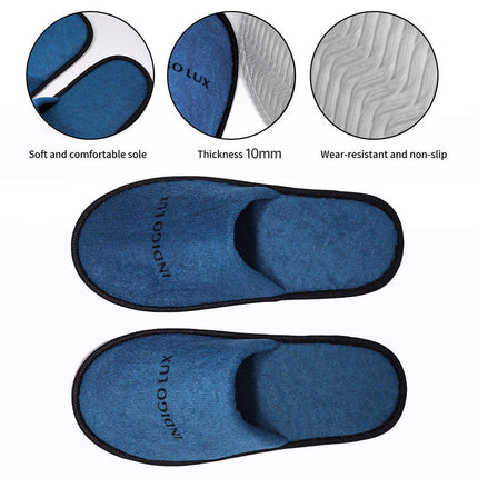 30 Pairs Hotel Guesthouse Hospitality Slippers for Household Comfort and Use