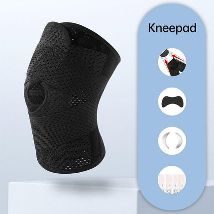 1/2PCS Adjustable Ultra Thin Knee Support Straps Sports Compression Knee Brace