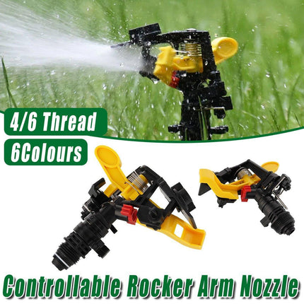 Agricultural Irrigation Lawn Sprinkler 360 Degree Rotating Automatic Rocker Spray