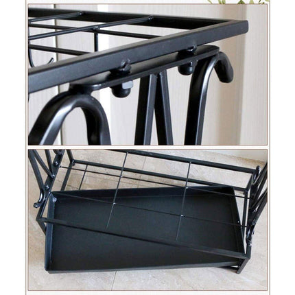Home Umbrella Storage Rack Stand Organiser for Rain Gear Entryway Umbrella Shelf