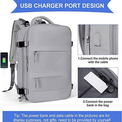 Waterproof Travel Backpack Outdoor Sports Shoulder Bag Hiking Camping Daypack