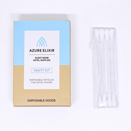 50 Hotel Guesthouse Cotton Swab Packs Disposable Ear Cleaning Kits Travel