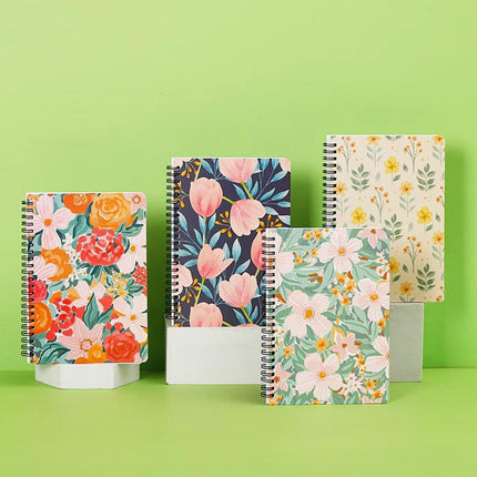 4PCS A5 Spiral Business Office Notebook Student Stationery Loose-Leaf Notepad