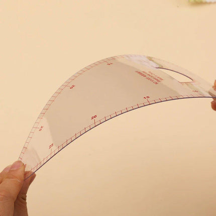 17pcs Sewing Ruler Set Garment Curve Ruler Pattern Making Drawing Tool Kit