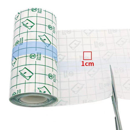 Waterproof PU Film Adhesive Tape Transparent High Stickiness Cuttable Bandage