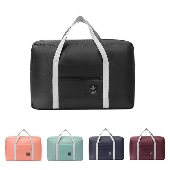 Foldable Large Capacity Travel Duffel Bags Oxford Handbag Waterproof Swim Gym - Aimall