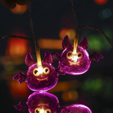 Colourful Halloween LED String Lights for Indoor Outdoor Home Party Decoration