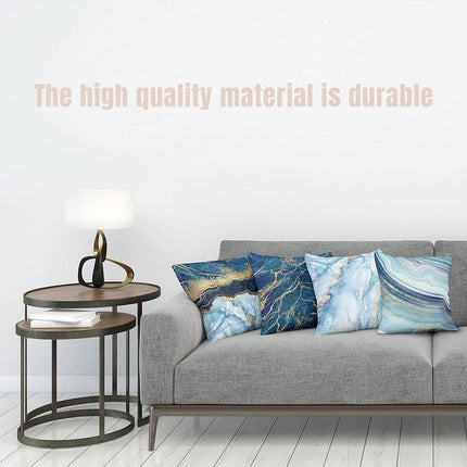 4PCS Home Printed Pillow Cases Decorative Cushion Covers Sofa Pillow Covers