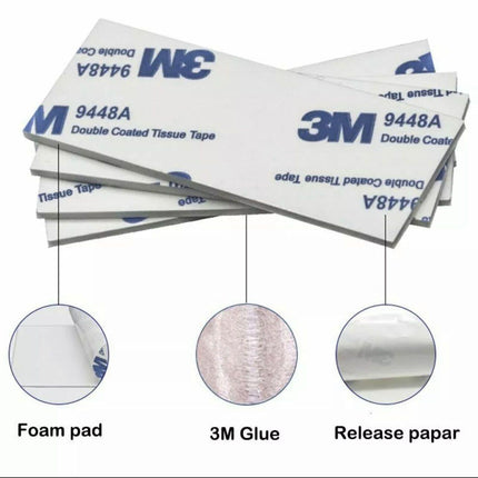 Round 30 x 3mm 3M Double Sided Foam Sticker Tape Side Wall Car Self Adhesive Pads - Aimall