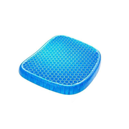 Gel Honeycomb Seat Comfort Cushion Flex Back Support Spine Protector Pain Relief - Aimall