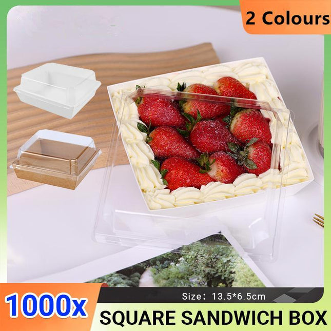 Display Candy Cookie Cake Packing Box Gift Boxes Party Supplies Kraft Paper Box - Aimall