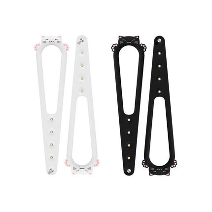 2PCS Pet Door Blocker Room Prevent Dogs From Entering Cat Elastic Cat Free Access Adjustable