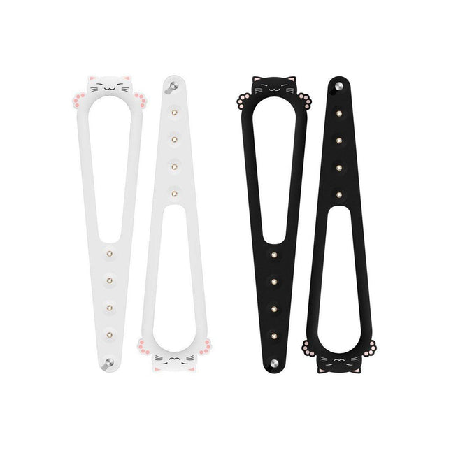 2PCS Pet Door Blocker Room Prevent Dogs From Entering Cat Elastic Cat Free Access Adjustable