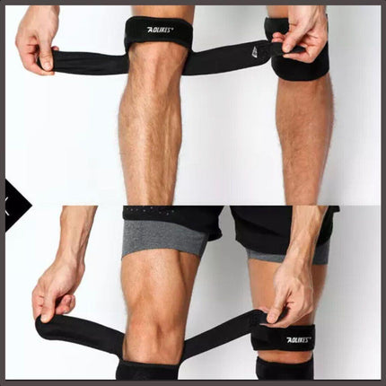 Knee Strap Running Jumper Patella Gel Support Brace Sport Protector Wrap Men - Aimall