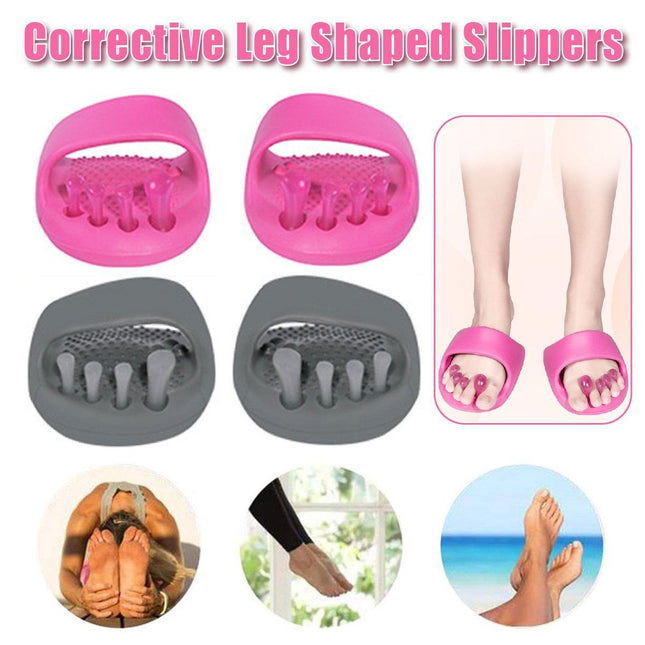 Leg Corrector Slimming Calf Support Slippers for Adults Posture Correction Tool