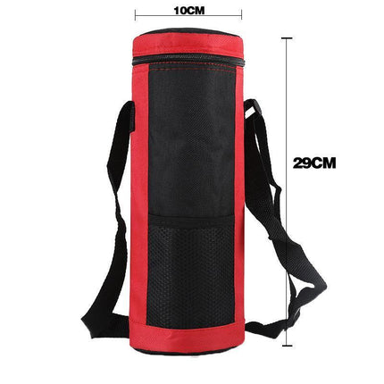 New Wine Portable Travel Cooler Bag Insulated Wine Bottle Tote Carrier - Aimall
