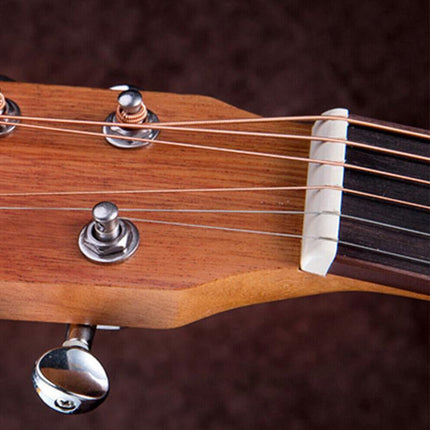 Bone Acoustic Saddle Holder Display Nut Guitar Bridge and Strings End Rack - Aimall