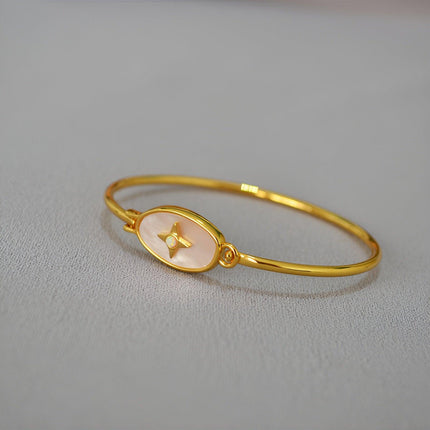 Simple White Colourful Openable Thin Bracelet Women Fashion Jewelry Accessory