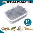 14 Grids Crawler Incubator Pet Breeding Box Keeping Eggs Safe Warm