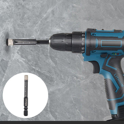 5Pcs Dry Diamond Core Drill Bit 6mm HoleSaw Cut Marble Tile Porcelain Granite