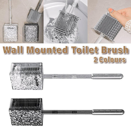 Corrugated Toilet Brush No Dead Angle Wall Hanging Toilet Cleaning Brush