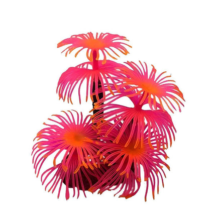 Soft Silicone Coral Aquarium Decoration Odor-Free Fish Tank Scenery Simulation