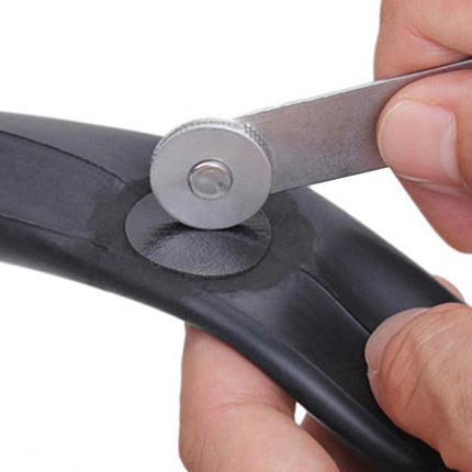 5pcs Bike Tire Repair Kit Inner Tube Patch Tool Set with File Knife Prying Tools