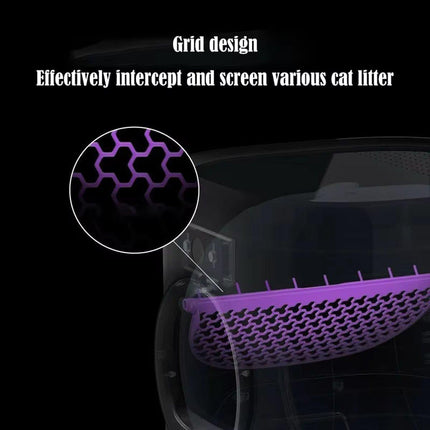 Automatic Cat Litter Box Toilet Anti-odor Pad Sand Filter Net Accessories