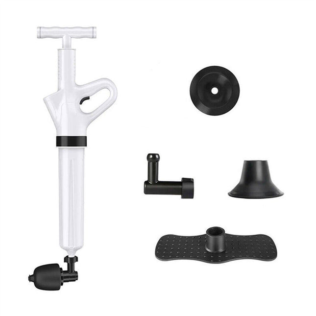 High Pressure Toilet Pipe Sewer Dredge Tool Pneumatic Suction Floor Drain Tool