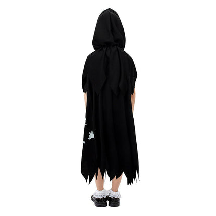 Halloween Kids Performance Costume Cape Horror Fancy Dress Party Outfit for Kids